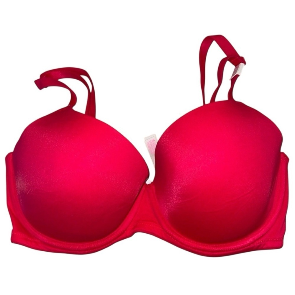 🌺NWT:VS PINK RED PINK 32DD BRA